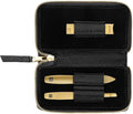 ZWILLING Beauty TWINOX 4-pc Gold Manicure Set with Black Leather Case, Care for hands and feet with nail clipper