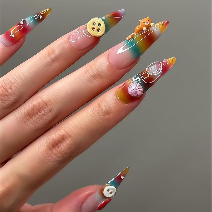 3D Buttons Gel Nail Art Mold Silicone Tools Nails Button Small Model Resin Buckle Molds for Accessories Supplies