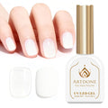 Artdone Milky White Gel Nail Polish Jelly Hema-free For All Seasons Neutral Soak Off LED Lamp Needed For Manicure Nail Art