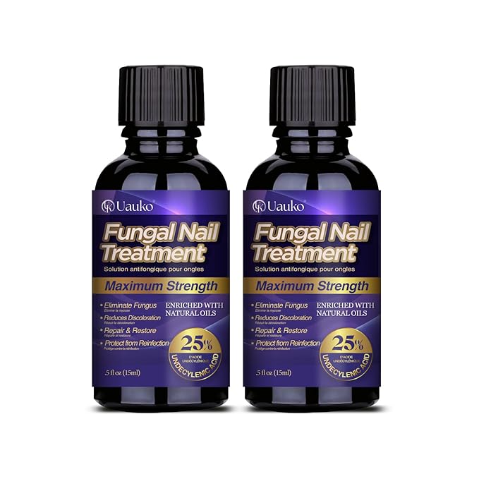 Toenail Fungus Treatment Extra Strength, Toe Fungus Treatment for Toenail, Fungus Nail Treatment for Athletes Foot & Damaged Nail with 25% Undecylenic Acid (1oz)