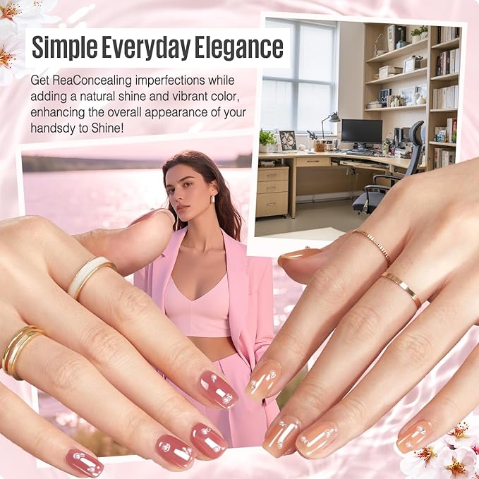 MEFA Jelly Gel Nail Polish Set, 12 Colors Jelly Red Glitter Gel Polish Set Nude Pink Milky White Nail Polish Gel Neutral Transparent Sheer Red Gel Nail Gifts for Women Girl DIY Salon Home Manicure