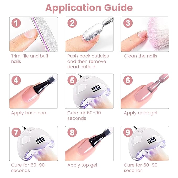 RARJSM Rubber Base Coat Gel Polish Nude Rose Pink Skin Tone Rubber Base Gel for Nails Natural Nude Color French Manicure Extend Gel Soak Off Curing Requires Single Bottle 15ml Salon Home DIY Use