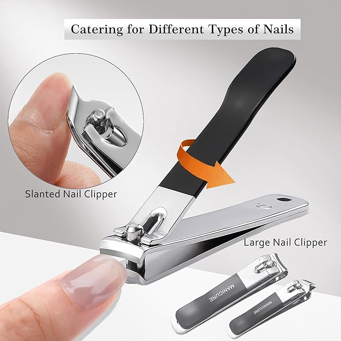 Toenail Clipper for Thick Nails Seniors Ingrown Toe Nail Pedicure Knife for Ingrown Nails Removal Kit Cutter Toenail