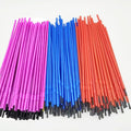 150pcs Plastic Paint Brushes Set Acrylic Paint Brushes Watercolor Brushes Colorful Detail Painting Kit Art Supplies for Educational & Learning Activity, 170mm
