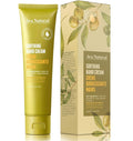 Natural Hand Cream with Olive, Jojoba & Avocado Oils - Deep Moisture for Dry, Cracked Hands - Fast-Absorbing, Non-Greasy Botanical Formula with Lemon & Almond - 100ml / 3.4 fl oz