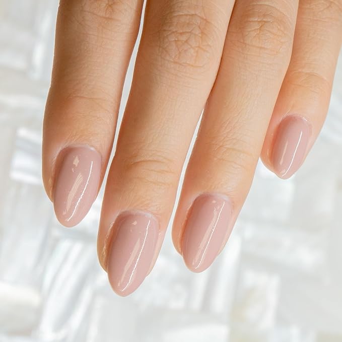 Gelish Brush-On Builder - Professional Soak-Off Gel Polish for Extensions, Overlays, Nail Art, Self-Leveling, HEMA-Free, Vegan, Long-Lasting, UV/LED Cured (Mauve Nude)