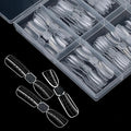 Molding Kit for Nail Extension and Enhancement - 120 Pieces in Box - Non-woven Band with Marking Lines