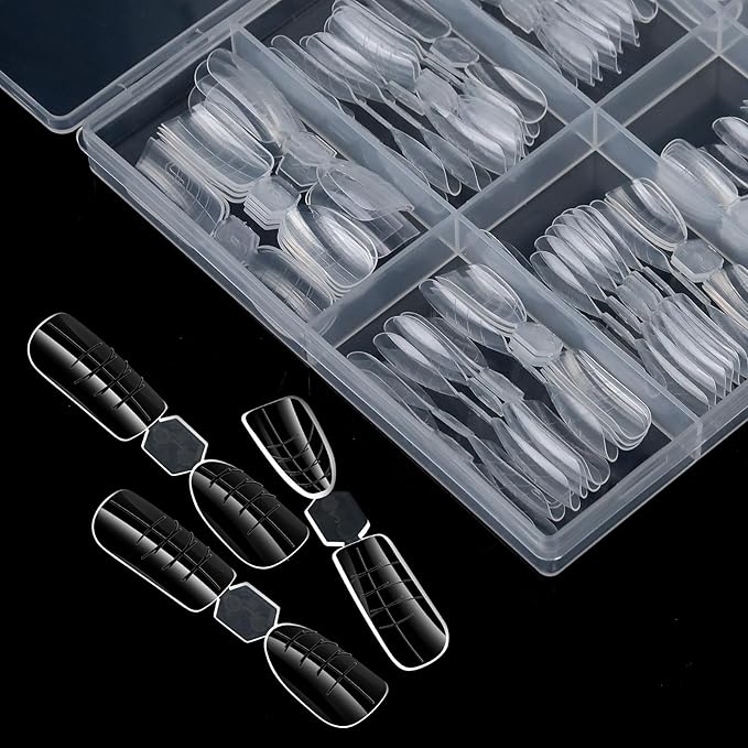 Molding Kit for Nail Extension and Enhancement - 120 Pieces in Box - Non-woven Band with Marking Lines
