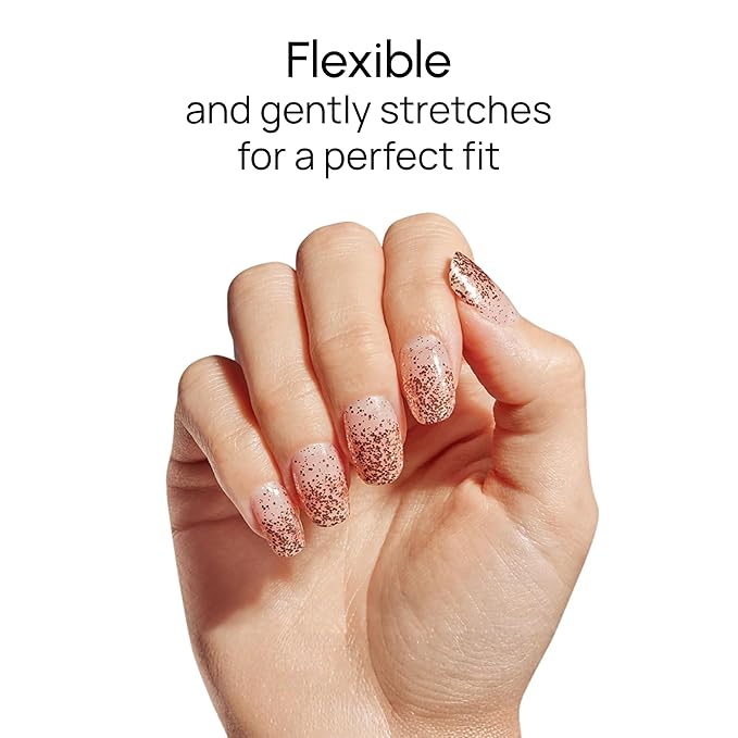 Color Street Coming Up Rose Gold Nail Strips