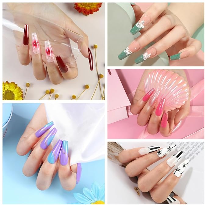 COSCELIA 53ps Gel Nail Polish Kit with U V light and Drill Starter Kit 35 Spring Colors Gel Polish 5pcs Top Base Coat LED Lamp Nail Art All Seasons Gel Manicure Kit Valentines Day Gifts for Women