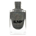 ILNP La Catedral - Neutral Charcoal Grey Holographic Sheer Jelly Nail Polish