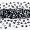 NCB 2880pcs Hotfix Rhinestones Bulk, Clear Rhinestones for Crafts Clothes, Hotfix Crystals DIY Decoration (Hematite Black, SS12 3mm)