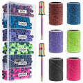 Sanding Bands for Nail Drill,300Pcs Nail Sanding Bands 80#100#120#150#180#240#Different Grit with 3/32Inch Mandrel Nail Drill Bits