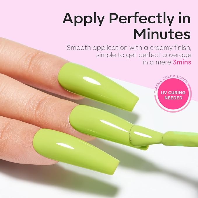Modelones Gel Nail Polish Set, 6 Colors 2026 Easter Spring Pastel Mint Purple Light Pink Gel Polish Rainbow Bright Neon Green Blue Hot Pink Nail Polish Soak Off LED Manicure Salon DIY Starter kit Gift