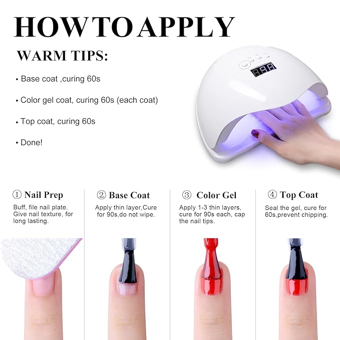 Imtiti Baby pink Gel Nail Polish, 1 Pcs 0.5 fl oz Light Pink gel nail polish Color Soak Off Gel Polish Nail Art Manicure Salon DIY Nail Lamp Gel Nail Design Christmas Decoration