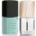 Dr.'s Remedy Enriched Nail Polish, Trusting Turquoise With Base Coat