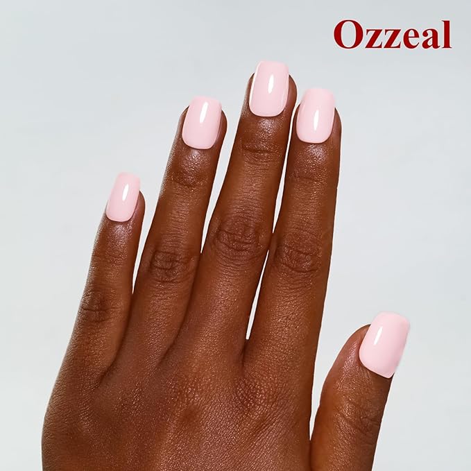 Gel Polish, 0.5 Fl Oz Neutral Pink Nail Gel Polish Spring Summer Art Starter Manicure Salon DIY Soak off UV LED Design