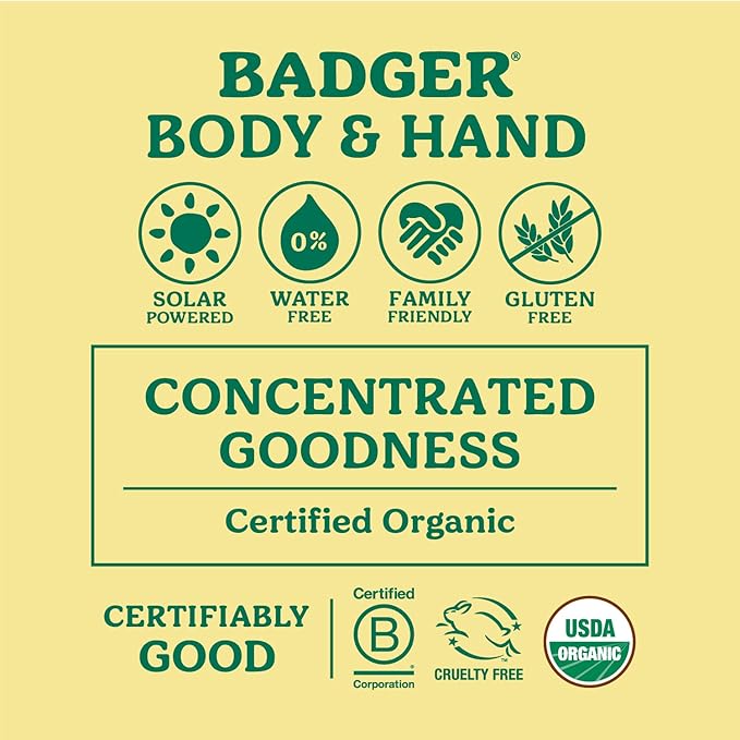 Badger Cuticle Cream, Deep Hydration for Dry, Cracked Cuticles & Hangnails, 100% Organic Cuticle Balm with Rich Shea Butter for Strong, Healthy Nails, Non-Greasy Cuticle Oil, .75oz Tin