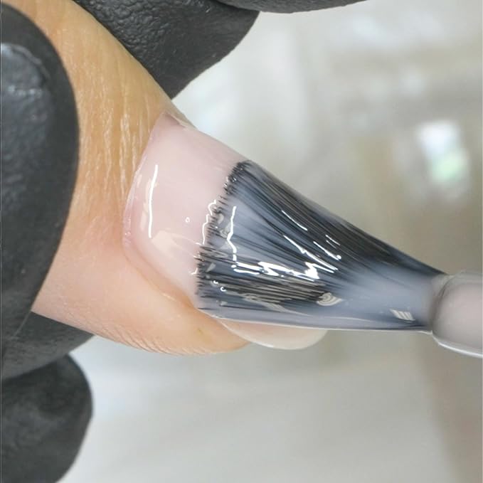 Gelish Brush-On Builder - Professional Soak-Off Gel Polish for Extensions, Overlays, Nail Art, Self-Leveling, HEMA-Free, Vegan, Long-Lasting, UV/LED Cured (Pink Sand Nude)