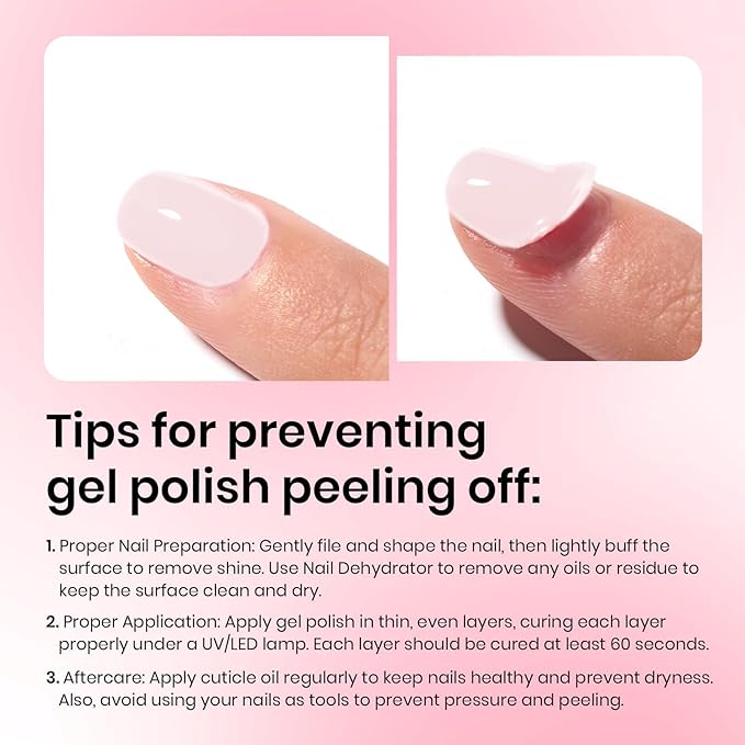 beetles Gel Polish 3 Pcs 15ml No Wipe Gel Top and Base Coat Bubble Bath Gel Polish Soak Off Uv Lamp-Long Lasting Glossy Top Base Gel Milky Pink Gel Nail Polish Jelly Gel Polish Set for Women