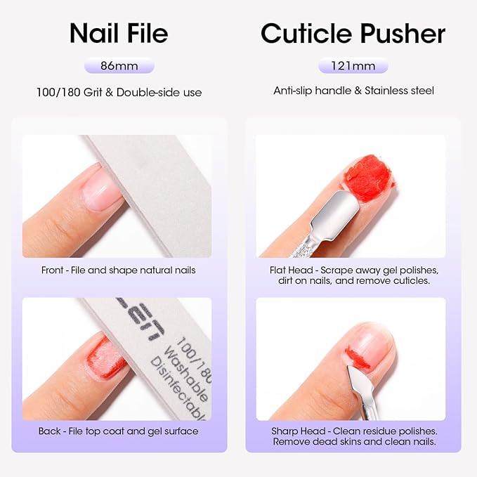 Gellen Nail Polish Remover Pads, 100% Non-Acetone, 200 Pack Bulk Individually Wrapped, 3-5s Removal for Regular Nail Polishes, 10 mins for Gel Nail Polish, Lavender Oil No Drying Out for Home Salon