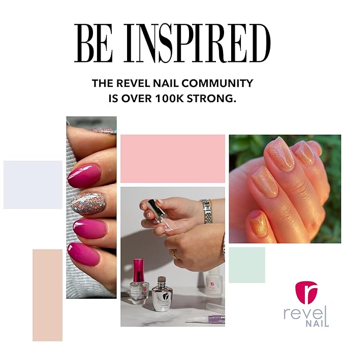 Revel Nail Dip Powder Activator - Activating Liquid for Dip Color, Step 2 for Long-Lasting, Chip & Crack Resistant Manicure, No UV Lamp, DIY for Strong Healthy Nails, 0.5 oz