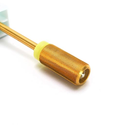 MIRACLE 3/32" Nail Drill Bits Crystal Top Large Barrel Head for Electric Drill Machines ｜ (Extra Fine)