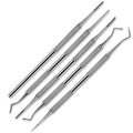 SURGICAL ONLINE 5pc Ingrown Toenail Removal Kit - Precision Trimming Nail Care Tools for Manicure and Pedicure, Home and Salon Use