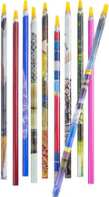 GA&EN Self Adhesive Pickup Pencil for Rhinestones and Diamond Painting, 10 PCS Long Rhinestone Picker Tool Kit for Nail Art, Nail Dotting Tools for Manicure, Jewel Applicator Gem Picker Pen Tool