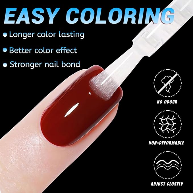 240pc Soft Gel Nail Tips - Short Square Full Cover Fake Toenails for Press On, Clear False Toe Nail Press Ons, 12 Size Artificial Acrylic Nails