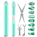 2026 Upgrade 4-in-1 Diamond Cat Eye Magnet for Nails Art,3 Creative Patterns for Cat Eye Gel Polish（French, heart, rabbit）, Easy to Use for Beginners & Nail Artists