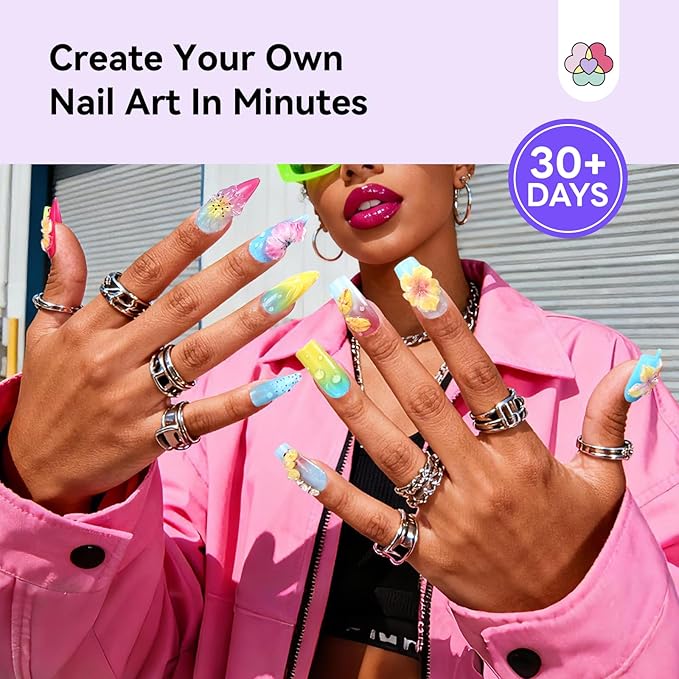 SAVILAND Solid Builder Nail Gel Set: Non-Sticky 4 Color Clear Nude White Pink 3D Nail Gels for Extension Reinforcement Long-lasting Sculpting Gel for Nails Art Starter Kit DIY Home