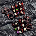 Unique Jewelry Nail Designs Press on Nails Handmade with Royal Court Patterns Elegant and Convenient Wear Size L