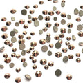 Crystal Rose Gold (001 ROGL) 2058 Austrian Crystal Austria Nail Art Tiny Small Mixed Sizes ss5 ss7 ss9 Flatbacks No Hotfix Rhinestones bling diy round gems resin jewellery deco