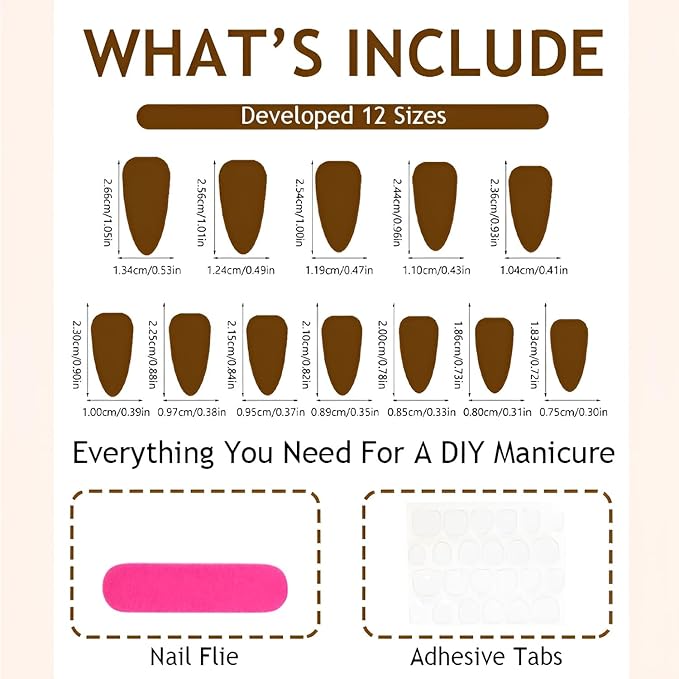 French Tip Press on Nails Medium Almond Fake Nails Leopard Print Nails Press Ons Gold French Tip False Nails Glossy Stick on Nail Rhinestones Glue on Nail for Women Decorations Set 24Pcs