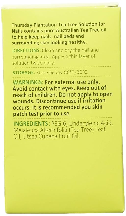 Thursday Plantation Tea Tree Antifungal Solution for Nails,10 ml