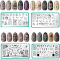 Maniology Sorcery & Spells Nail Stamping Plate Set | Halloween-Themed Designs Bundle for Mystical DIY Manicures – Reusable, Rectangular Stainless Steel Nail Art Templates