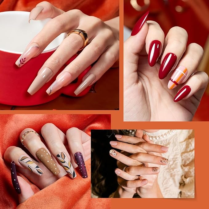 French Manicure Clean-Up Brush, French Gel Acrylic Nail Art Kolinsky Brush for Professional Manicure Cuticle Clean Up Nail Art Design, Red Wood Handle (12#)
