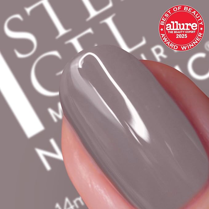 Nails Inc It's Topless Gel-Like Nail Polish, 4-in-1 Base Coat, Treatment, Color & Top Coat, Long Lasting, Strong, Chip Free Nails, Glossy Salon Quality Manicure, Air Dry Nail Polish, Megan, 0.47 Fl Oz