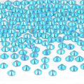 2880 PCS SS16 Aquamarine AB Hotfix Rhinestones Flatback Round Crystal Glass Rhinestones Gems for Crafts Nail Face Art Clothes Shoes Bags DIY