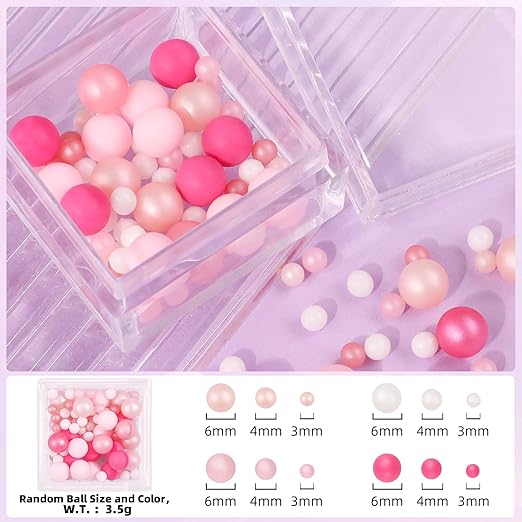 Makartt Nail Charms Rhinestone Glue Kit: 15ML Gel with 3D Heart Charm and Ball Decor for Nails Art Design DIY Acrylic Supply for Techs Decorations Gift Set