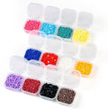 FASHEWELRY 3mm Resin Flatback Rhinestones 12 Colors Half Round Nail Art Rhinestone Candy Color Nail Cabochons for Shoes Clothes Art Crafts
