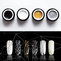 White Black Spider Gel Nail Polish Set Art UV Led Professional Nail Gel Paint for Nails Art UV Color Embossing Pull Wire Spider Gel for Nails