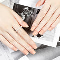 Acrylic Press On Nails Square Short - Nude Peach No Glue Soft Gel Nail Tips for Girls, Flexible Fit Feels Natural for Everyday, Damage & Chip-Free, 24 Nails in 12 Sizes with File