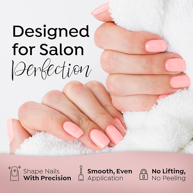 Tones Pro Acrylic Nail Powder, Cover Pink (Soft Nude Pink), (1.5 Fl Oz) - Long-Lasting & Non-Yellowing Polymer for Salon Quality Nail Extensions & 3D Art