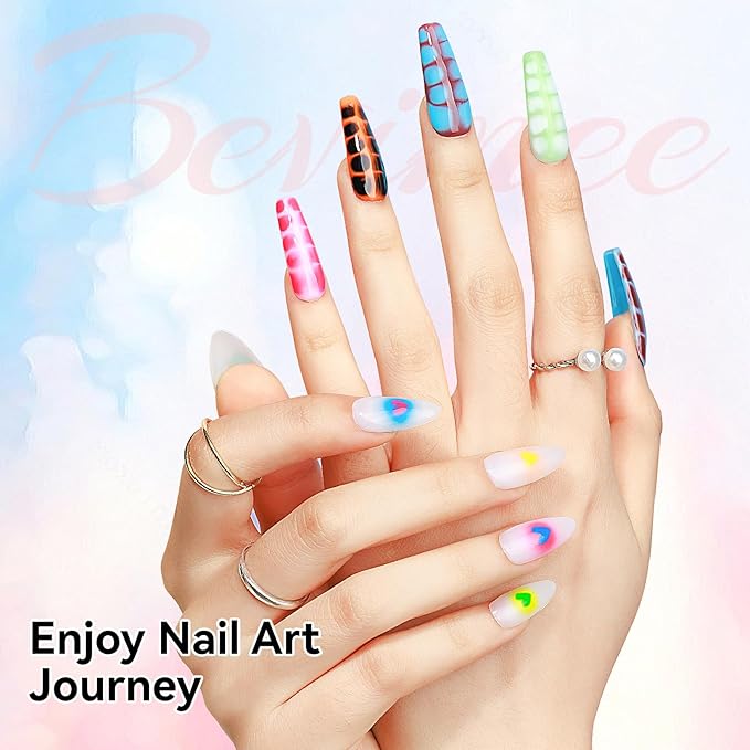 Blooming Gel Nail Polish, Blooming Gel Soak Off Marble Nail Art Polish Clear for Spreading Effect UV Print Manicure DIY