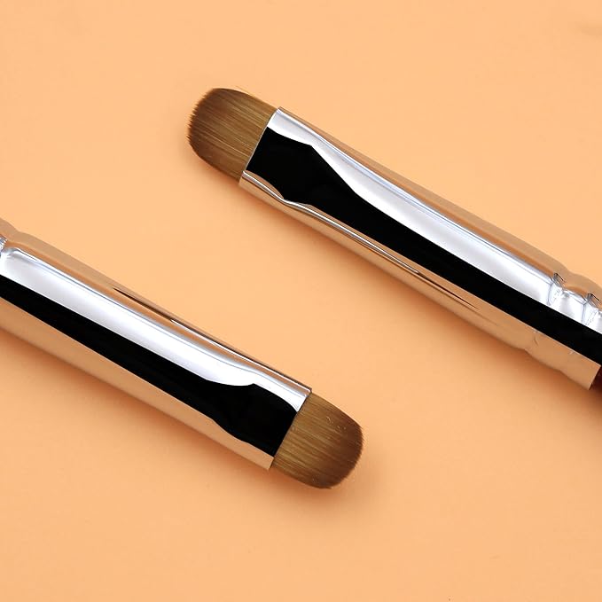 Vanfa Detailing Nail Art French Brush With Doting Tool Size #14 (Pack of 2)