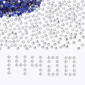 NCB 14400pcs Hotfix Crystal Rhinestones for Clothes Crafts, Hot Fix Bulk Flatback Crystals, Iron on Hotfix for DIY Decoration 100 Gross (Clear Crystal, ss10/14400pcs)
