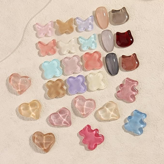 240Pcs Solid Rounded Square Nail Polish Swatches Mini Display Cards Crystal Clear Glass Nail Color Swatch Dots Chart Tips for Nail Salon Training Practicing Beginners Professionals