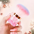 Nail Dust Brush, Nail Art Dust Powder Remover Brush, Pink Soft Dust Brush for Acrylic Nails, Nail Duster Brush Makeup Brushes Manicure Brush Clean Up Tools Nail Art Brush…